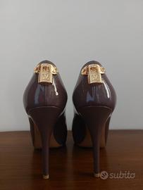 Scarpe con tacco spuntate Louis Vuitton