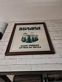 Specchio  pubblicitario  anni 50-60 .
Fonti Rivian