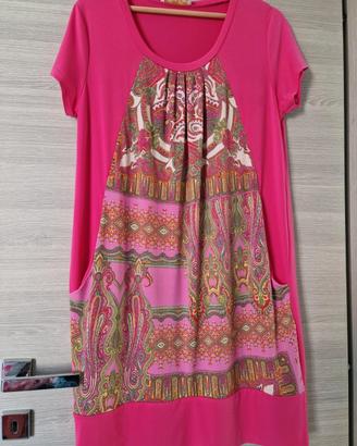 Vestito in 95% viscosa