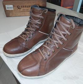 Scarpe da moto uomo in vera Pelle tg 42 