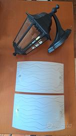 3 applique/lampade a parete