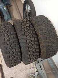 5 BF goodrich 255 75 R17 KM2 jeep wrangler Rubicon