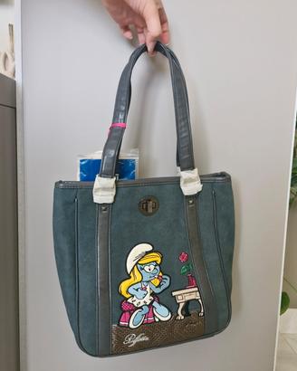 Borsa a spalla Ancilla Puffi 