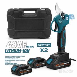 Forbice Elettrica da Potatura 48V Professionale co