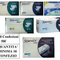 Pannoloni-Traverse per Anziani-Modelli Vari.