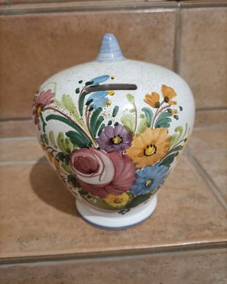 Salvadanaio Ceramica Castelli