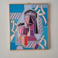 Quadro acrilico si tela pittore Antonino Bucaro. 