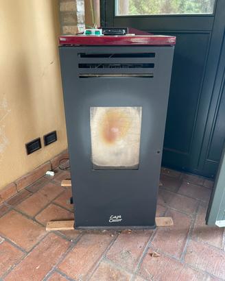 Stufa a pellet Last Calor Eva + Telecomando