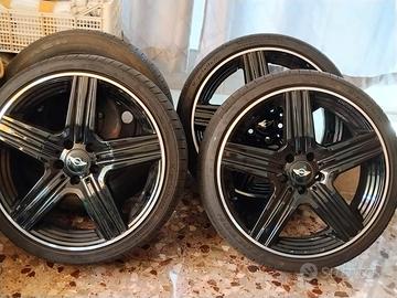 4 cerchi in lega MAK per bmw + 4 gomme
