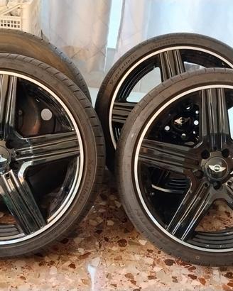 4 cerchi in lega MAK per bmw + 4 gomme