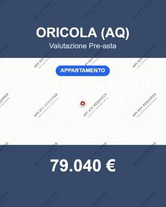 Immobile in asta di 111 m² a Oricola