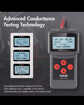 Controller tester per batterie