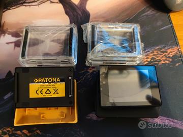 GO PRO HERO4 ,LCD,POWER BANK,CUSTODIE