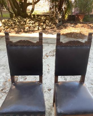 SEDIE LEGNO BORCHIE FINE 900