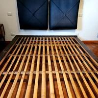 Letto Etnico Bamboo Indonesiano Matrimoniale 