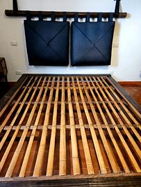 Letto Etnico Bamboo Indonesiano Matrimoniale 