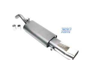 SILENZIATORE DI SCARICO PER VOLKSWAGEN VW GOLF II 