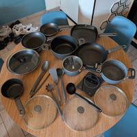 set pentole - bilancia elettronica e utensili