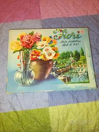 Timbri scuola vintage Fiori serie scolastica