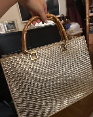 Borsa con manico di Bamboo