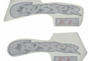 Coppia decalco fianchetti Malaguti Crosser