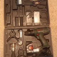 Bosch PSR 12 VE‑2 con batteria nuova + kit complet