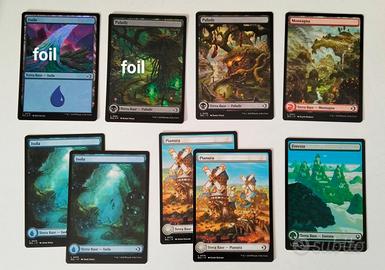 Terre Full Art e Foil di Lorwyn e Avatar [Magic]