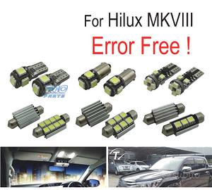 KIT 8 LAMPADE LED INTERNE TOYOTA HILUX MK8 MKVIII 