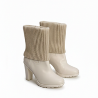 Stivali bianchi donna