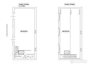 Rif.4090L| negozio chioggia