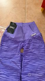 Leggins Push Up Jungle-FGM04 Modello Donna