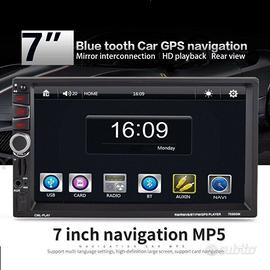 Autoradio stereo gps bluetooth 7" 1080p lettore mp