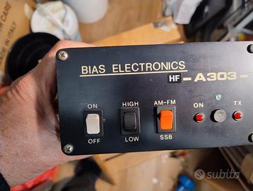 Amplificatore lineare HF A-303 Bias