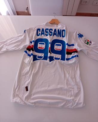 Maglia match worn Antonio Cassano Sampdoria