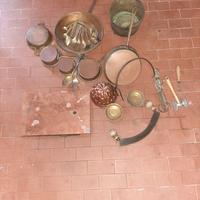 Pentole vintage in rame