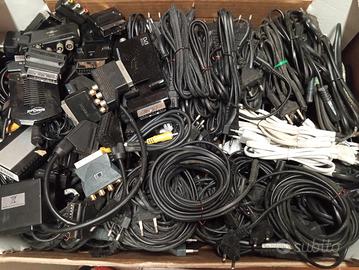 cavi alimentazione a otto,prese scart, cavi antenn