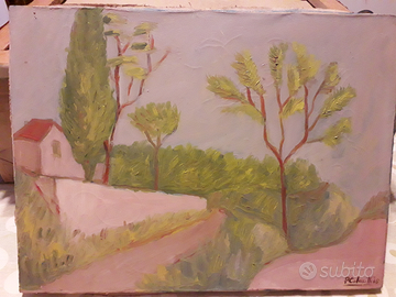 Quadro ad olio firmato
