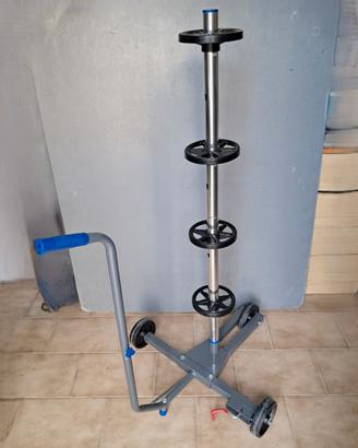Carrello porta pneumatici