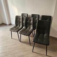 6 sedie eco antracite