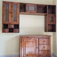 Soggiorno artigianale stile classico/arte povera