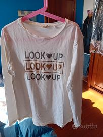 2 magliette manica lunga per ragazzina eta 13-14 