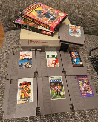 NINTENDO NES+GIOCHI 