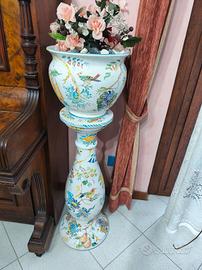 colonna in ceramica Albisola 