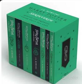 cofanetto libri completi HARRY POTTER SERPEVERDE 