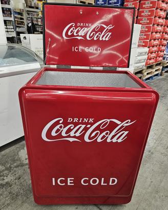 Ghiacciaia Vintage Coca-Cola "ICE COLD" Majestic