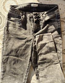 Skinny black jeans Anyplace taglia 38 nuovo Y2K zi