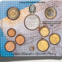 Lotto di monete dell'euro e della lira