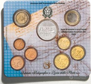 Lotto di monete dell'euro e della lira