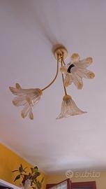 lampadario a tre luci