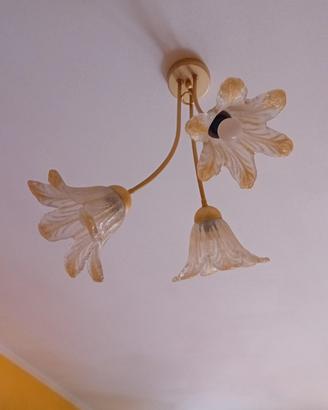 lampadario a tre luci